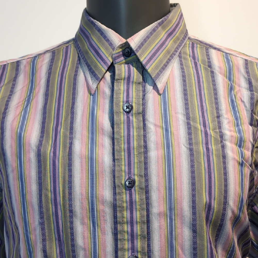 Robert Graham Striped Button-Up Shirt